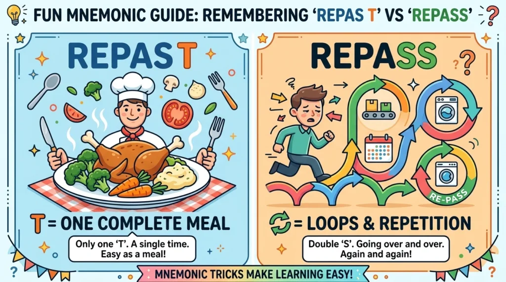 Easy Memory Tricks for Repast or Repass