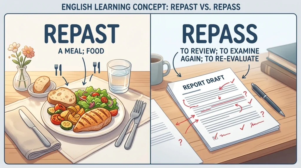 Quick Answer of Repast or Repass