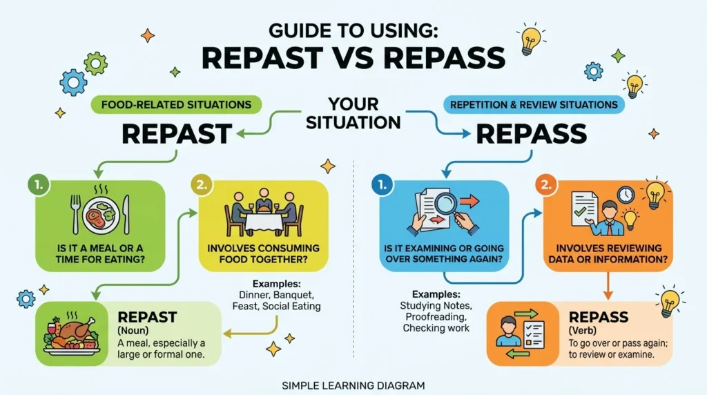 Which One Should You Use Repast or Repass