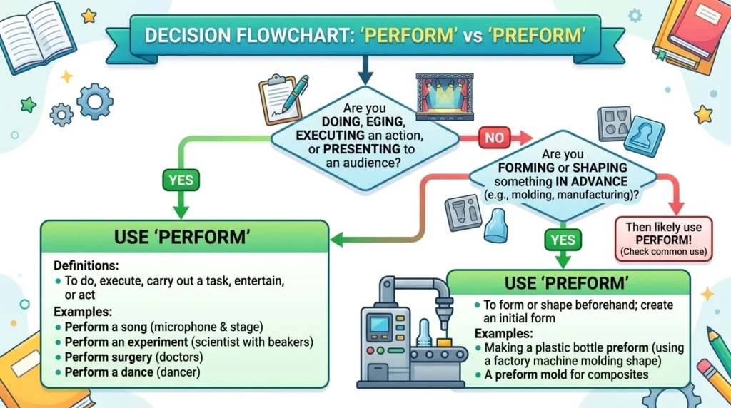 Which One to Use and When Perform or Preform
