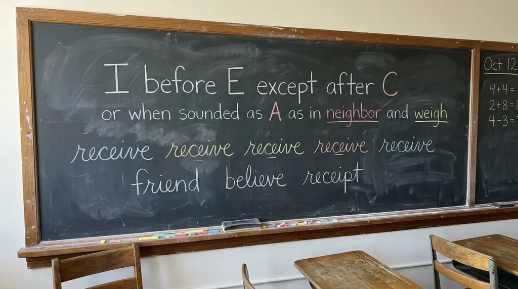 Short Learning Section for Students and Beginners of Receive or Recieve