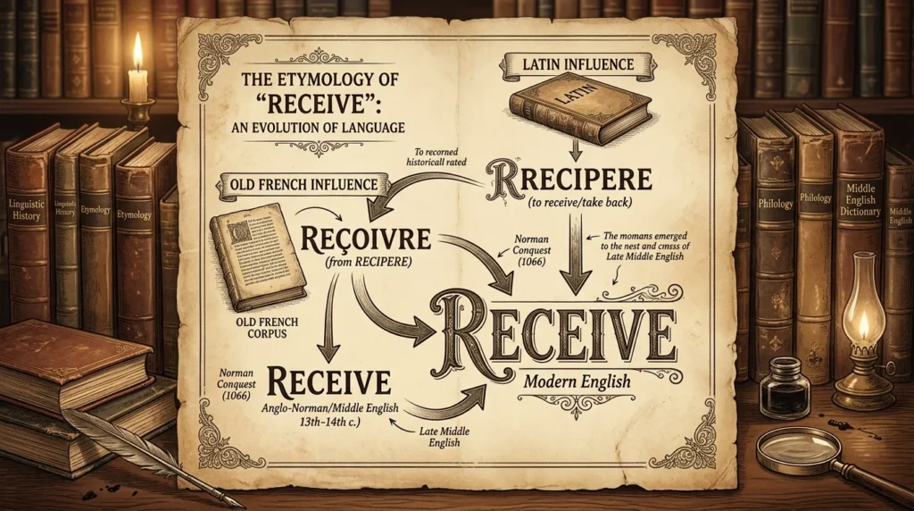 Simple Origin or Background Explanation of Receive or Recieve