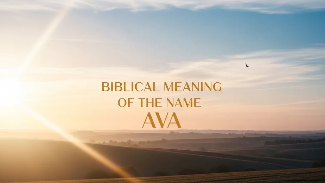 Biblical Meaning of the Name Ava