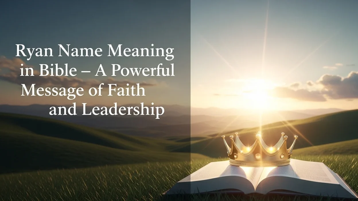 Ryan Name Meaning in Bible