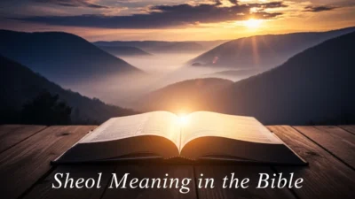 Sheol Meaning in the Bible