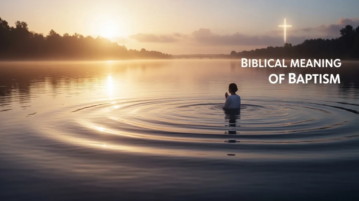 Biblical Meaning of Baptism