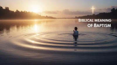 Biblical Meaning of Baptism