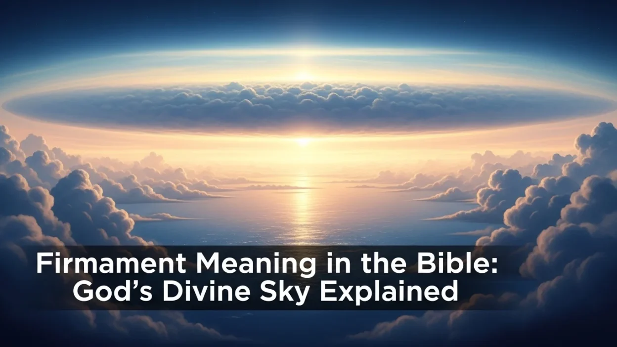 Firmament Meaning in the Bible