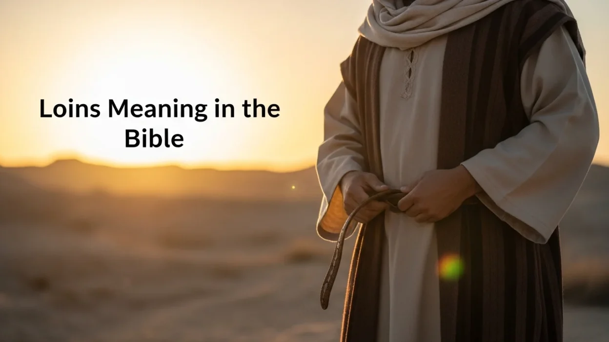 Loins Meaning in the Bible