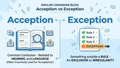 Acception or Exception
