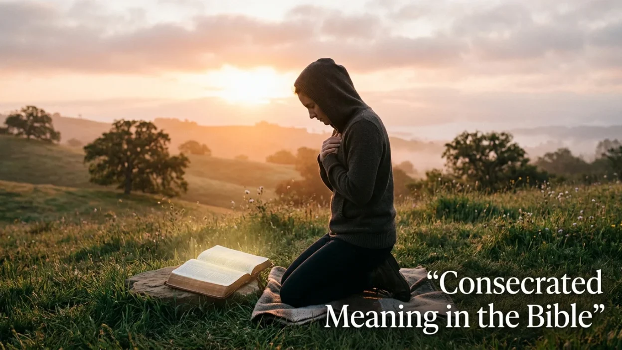 Consecrated Meaning in the Bible