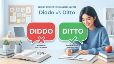 Diddo or Ditto