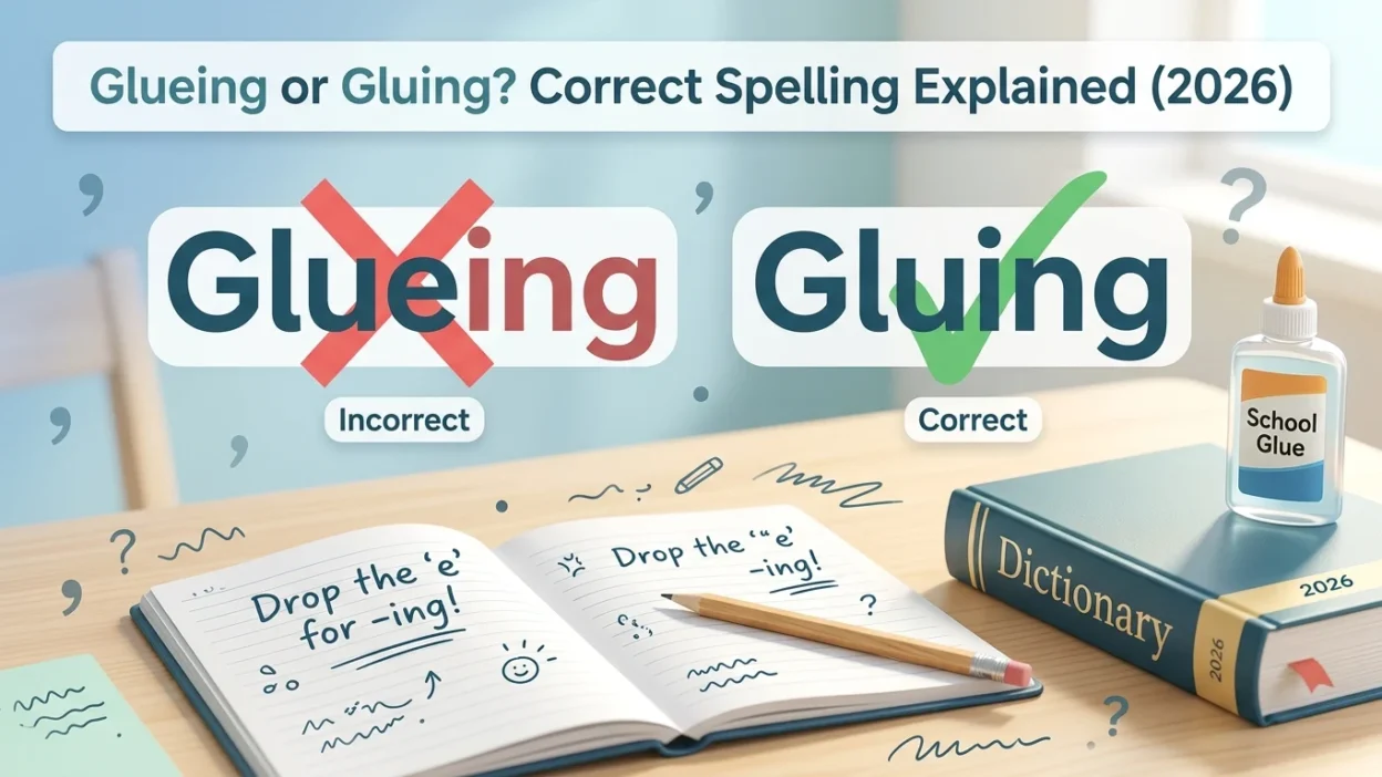 Glueing or Gluing