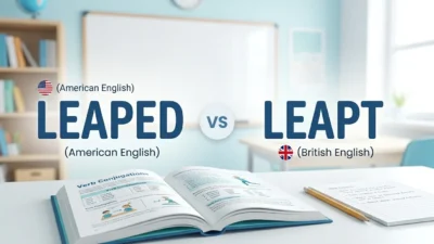 Leaped or Leapt