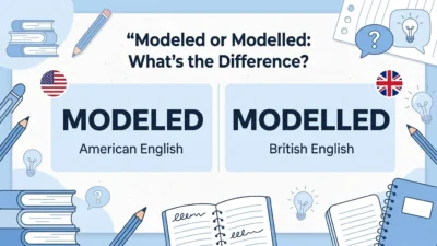 Modeled or Modelled