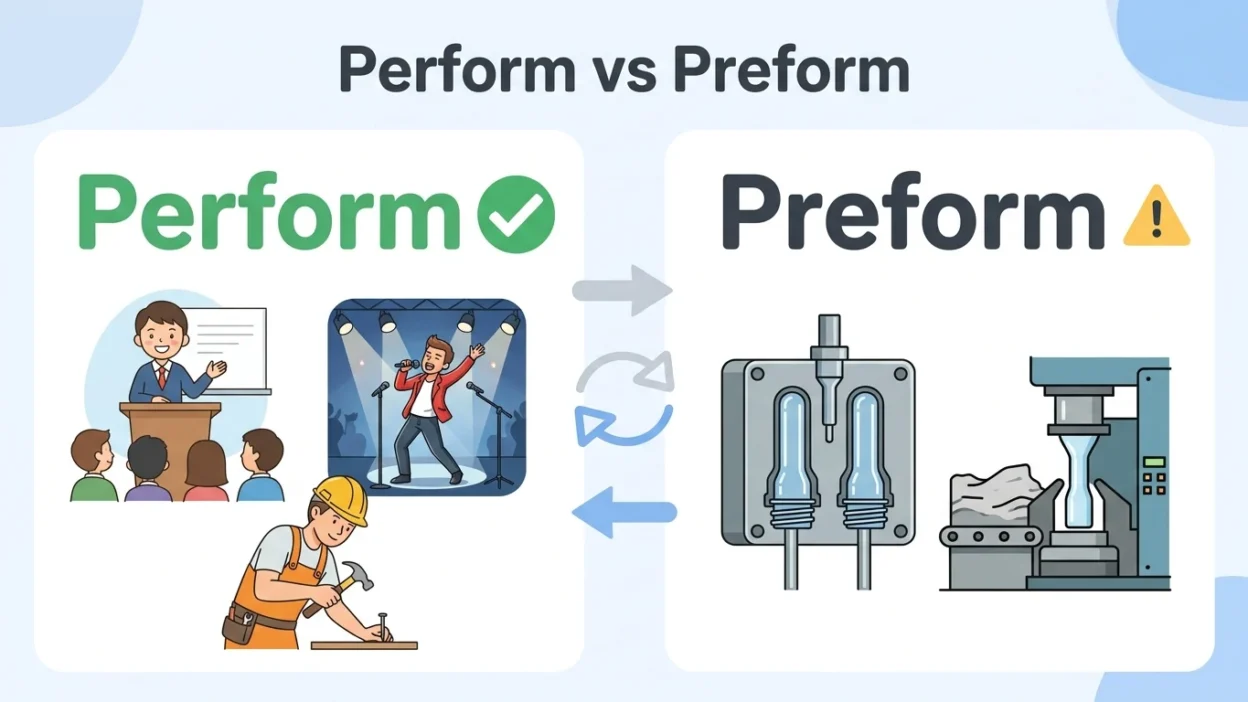 Perform or Preform