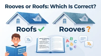 Rooves or Roofs