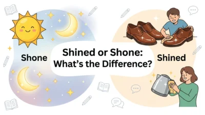 Shined or Shone