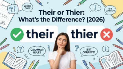 Their or Thier