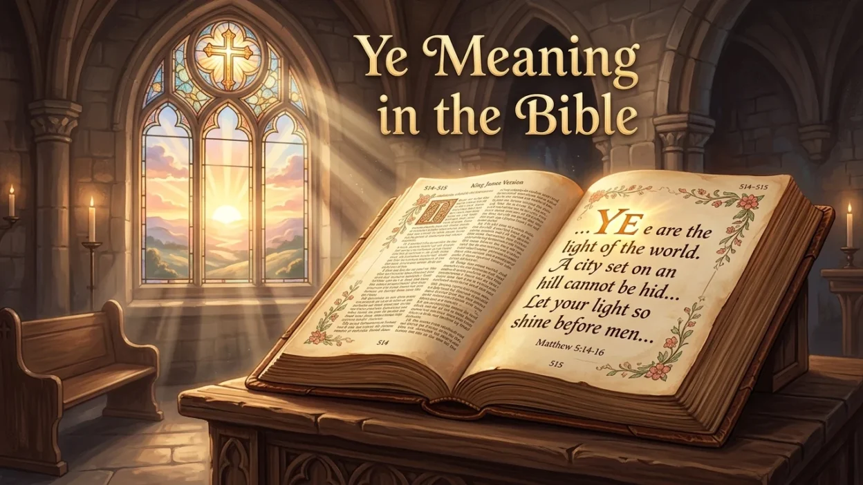 Ye Meaning in the Bible