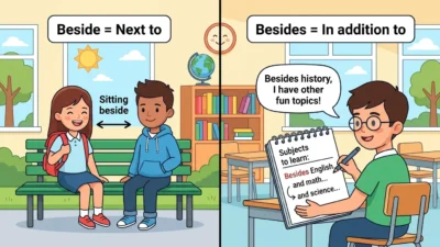 Beside or Besides
