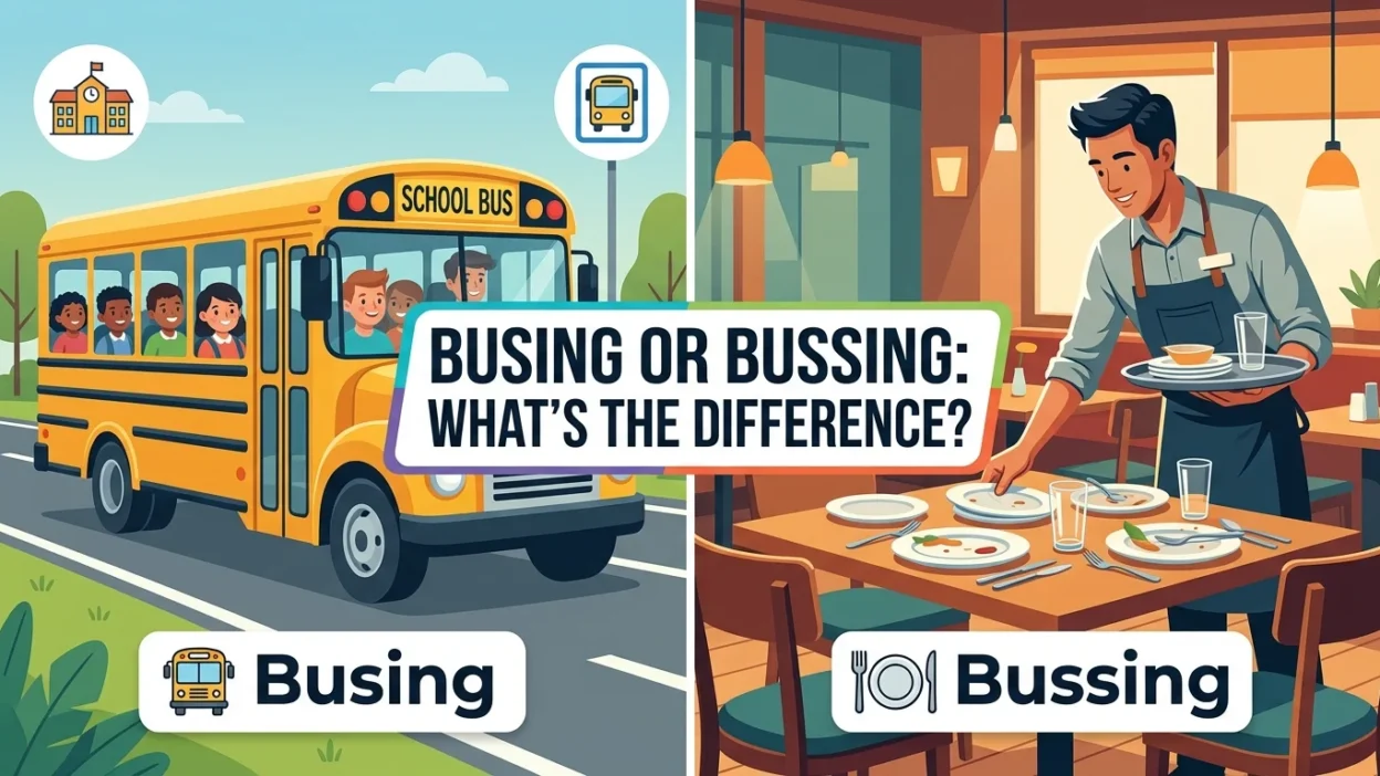 Busing or Bussing