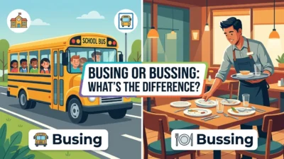 Busing or Bussing