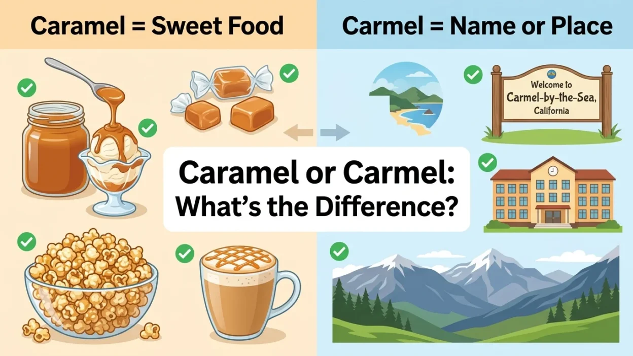 Caramel or Carmel