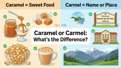 Caramel or Carmel
