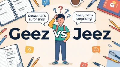 Geez or Jeez