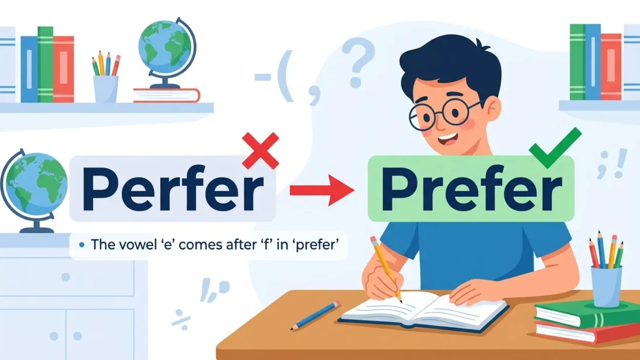 Perfer or Prefer