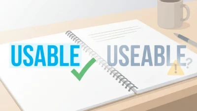 Usable vs Useable